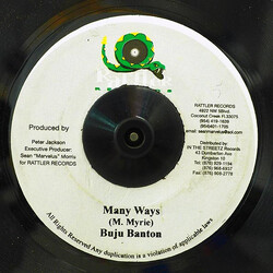 Buju Banton Many Ways USED VINYL 7INCH 45 RPM