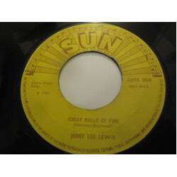 Jerry Lee Lewis Great Balls Of Fire USED VINYL 7INCH 45 RPM SINGLE