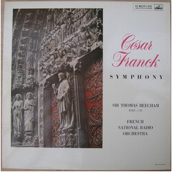 César Franck / Sir Thomas Beecham / Orchestre National De France Symphony In D Minor Vinyl LP USED