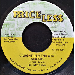 Bounty Killer Caught In A The West (West Best) USED VINYL 7INCH 45 RPM