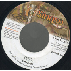 Entourage (6) / Wayne Wonder / Surprise (3) O.U.T. / Curious USED VINYL 7INCH 45 RPM SINGLE