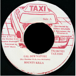Bounty Killer Gal Dem Nature USED VINYL 7INCH 45 RPM