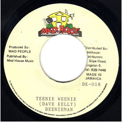 Beenie Man Teenie Weenie USED VINYL 7INCH 45 RPM