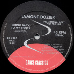 Lamont Dozier / David Williams (2) Going Back To My Roots / Come On Down, Boogie People USED VINYL 12INCH 45 RPM PROMO