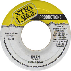 Lady Saw / Stranger (41) Eh Em / Rae Rae USED VINYL 7INCH 45 RPM