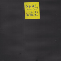Seal Newborn Friend (Morales Remixes) USED VINYL 12INCH 33 S RPM PROMO