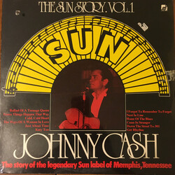 Johnny Cash The Sun Story Vol.1 Vinyl LP USED