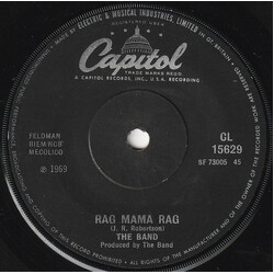 The Band Rag Mama Rag USED VINYL 7INCH 45 RPM SINGLE