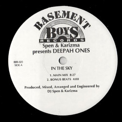 DJ Spen & Karizma / Deepah Ones In The Sky USED VINYL 12INCH PROMO