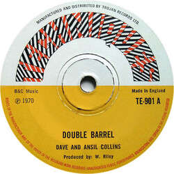 Dave & Ansel Collins Double Barrel USED VINYL 7INCH SINGLE 45 RPM