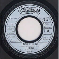 Genesis Match Of The Day USED VINYL 7INCH 45 RPM SINGLE