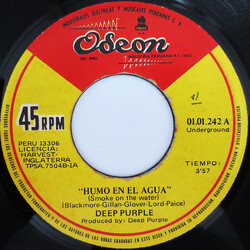 Deep Purple Humo En El Agua USED VINYL 7INCH 45 RPM SINGLE