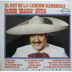 Francisco "El Charro" Avitia El Rey de la Cancion Ranchera Vinyl LP USED