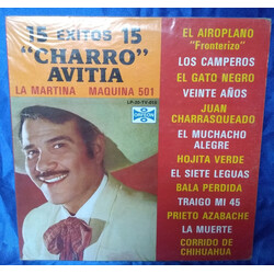 Francisco "El Charro" Avitia 15 Exitos Vinyl LP USED