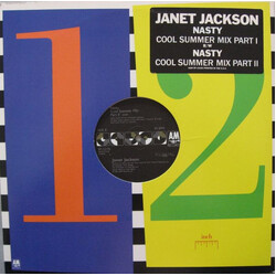 Janet Jackson Nasty USED VINYL 12INCH 45 RPM