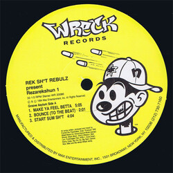 Rek Shit Rebelz Rezarekshun 1 USED VINYL 12INCH EP