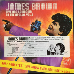 James Brown Live And Lowdown At The Apollo, Vol.1 Vinyl LP USED