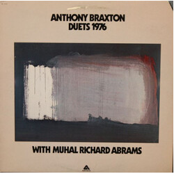 Anthony Braxton / Muhal Richard Abrams Duets 1976 Vinyl LP USED