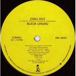 Black Uhuru Chill Out VINYL 12" USED