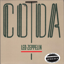 Led Zeppelin Coda Vinyl LP USED