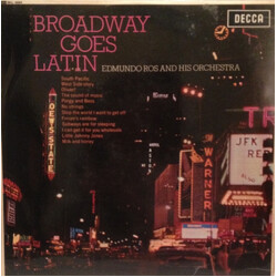Edmundo Ros & His Orchestra Broadway Goes Latin Vinyl LP USED