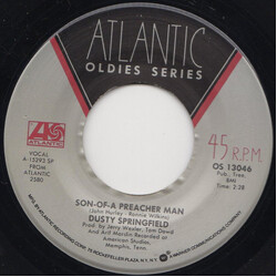 Dusty Springfield Son-Of-A Preacher Man / The Windmills Of Your Mind USED VINYL 7INCH 45 RPM SINGLE REISSUE