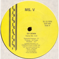 M$. V Git Down VINYL 12" USED