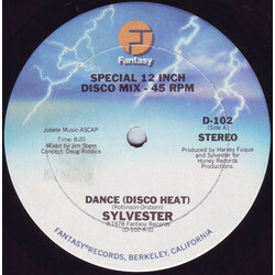 Sylvester Dance (Disco Heat) USED VINYL 12INCH 45 RPM