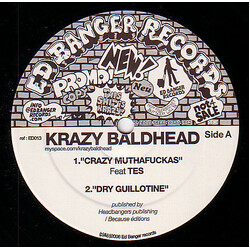 Krazy Baldhead Dry Guillotine USED VINYL 12INCH PROMO
