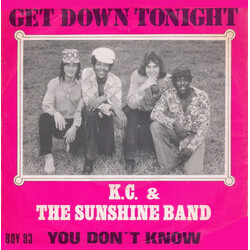 KC & The Sunshine Band Get Down Tonight VINYL 7" USED