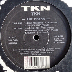 Paolo Visnadi The Press USED VINYL 12INCH 33 S RPM STEREO