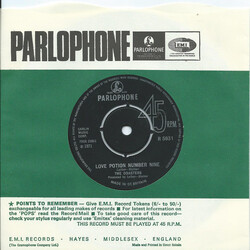 The Coasters Love Potion Number Nine USED VINYL 7INCH 45 RPM SINGLE