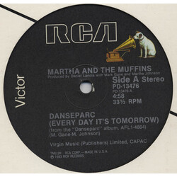 Martha And The Muffins Danseparc (Every Day It's Tomorrow) USED VINYL 12INCH 33 S RPM