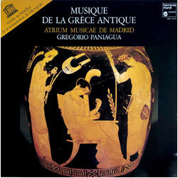 Atrium Musicae De Madrid / Gregorio Paniagua Musique De La Grèce Antique Vinyl LP USED