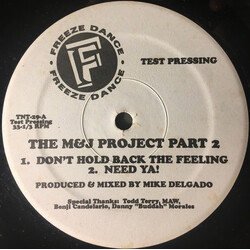 The M&J Project The M&J Project Part 2 VINYL 12" USED