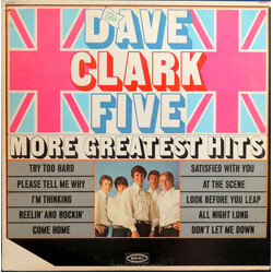 The Dave Clark Five More Greatest Hits Vinyl LP USED
