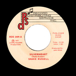 Shake Russell Silverheart USED VINYL 7INCH SINGLE