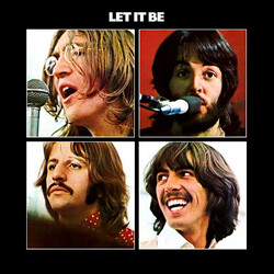 The Beatles Let It Be Vinyl LP USED