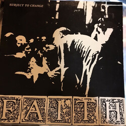 Faith (3) Subject To Change Vinyl 12" USED