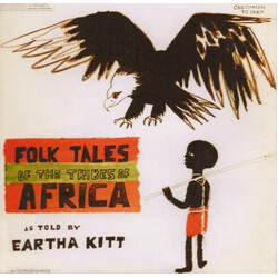 Eartha Kitt Folk Tales Of The Tribes Of Africa Vinyl LP USED