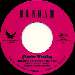 Charles Bradley Strictly Reserved For You / Let Love Stand A Chance USED VINYL 7INCH SINGLE 45 RPM