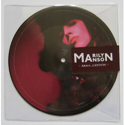 Marilyn Manson Arma-goddamn-motherfuckin-geddon USED VINYL 7INCH 45 RPM PICTURE DISC SINGLE