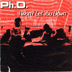 Ph.D. I Won't Let You Down VINYL 7" USED