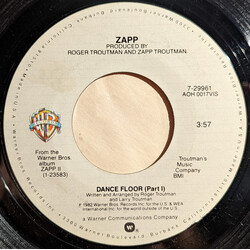 Zapp Dance Floor USED VINYL 7INCH 45 RPM MONO