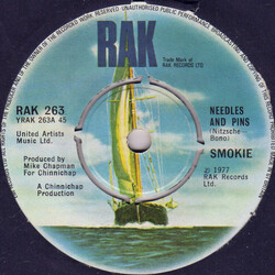 Smokie Needles And Pins VINYL 7" USED