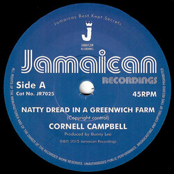 Cornell Campbell Natty Dread In A Greenwich Farm USED VINYL 7INCH 45 RPM REISSUE