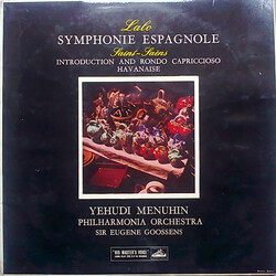 Édouard Lalo / Camille Saint-Saëns / Yehudi Menuhin / Philharmonia Orchestra / Sir Eugene Goossens Symphonie Espagnole / Introduction And Rondo Capric