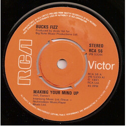 Bucks Fizz Making Your Mind Up USED VINYL 7INCH 45 RPM SINGLE