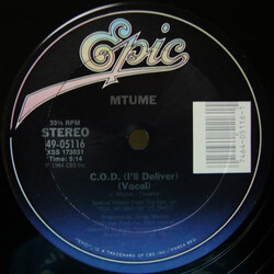 Mtume C.O.D. (I'll Deliver) USED VINYL 12INCH 33 S RPM