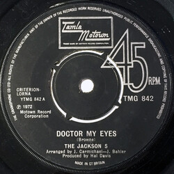 The Jackson 5 Doctor My Eyes USED VINYL 7INCH 45 RPM